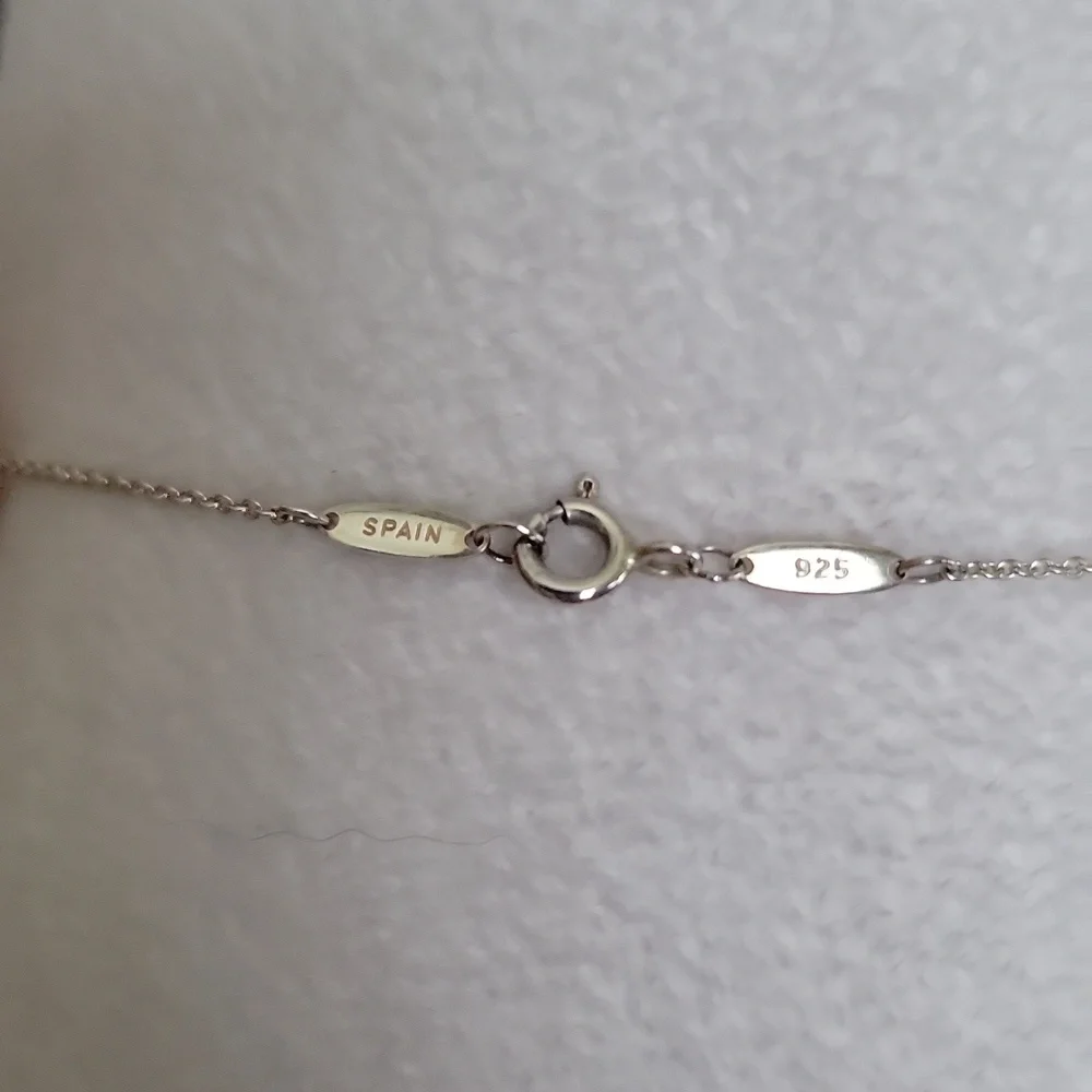 Tiffany & Co. Silver Open Teardrop Paloma Picasso Pendant Necklace - Picture 4 of 8